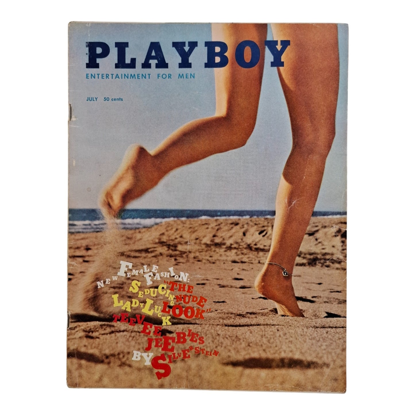 PLAYBOY MAGAZINE July 1960 Collete Berne / Teddi Smith NO C/F