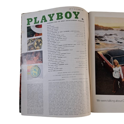PLAYBOY Magazine April 1970 Pamela Nystul  / Barbara Hillary