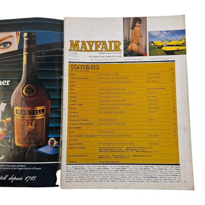 Mayfair Magazine Vol. 20 No. 9 1985 Annabel Fairchild / Lynette Gordon NO C/F
