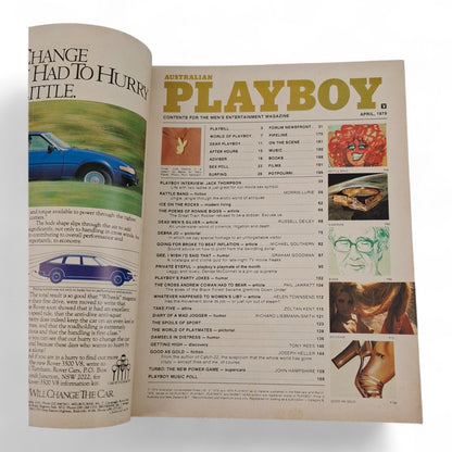 PRINITING ERROR Australian Playboy Magazine April 1979 Julie Malone