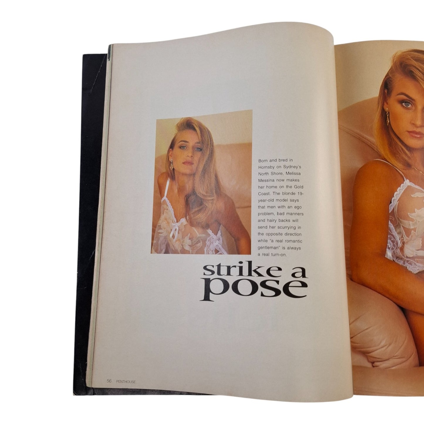 AUSTRALIAN PENTHOUSE Magazine November 1993 Melissa Messina