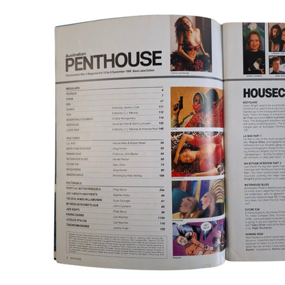 Australian Penthouse Magazine September 1989 Nikki Williams / Krista Reynolds