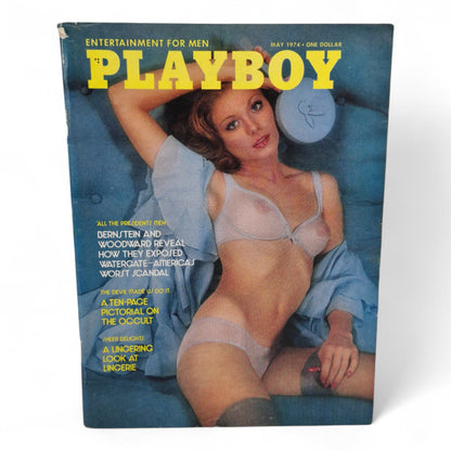PLAYBOY Magazine US May 1974 Marsha Kay / Marilyn Lange