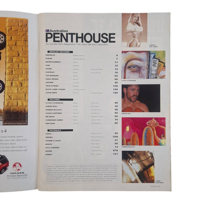 Australian Penthouse Magazine April 1996 Ashley Lauren / Tanya St. James