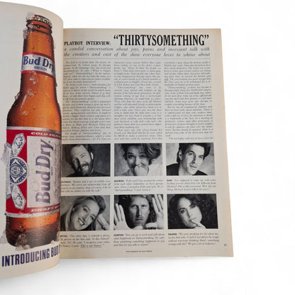 PLAYBOY MAGAZINE May 1990 Renee Tension Bonnie Marino