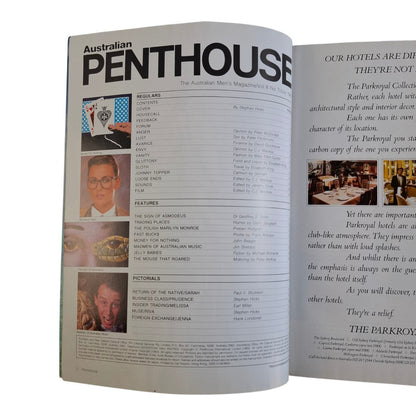 AUSTRALIAN PENTHOUSE Magazine July 1987 Prudence Nicholl