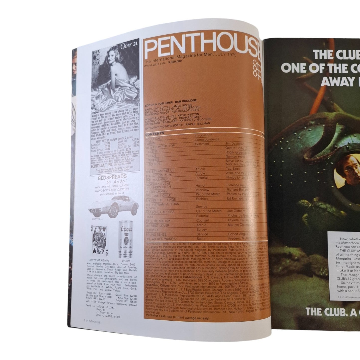 PENTHOUSE U.S Magazine July 1975 Jane Hargrave
