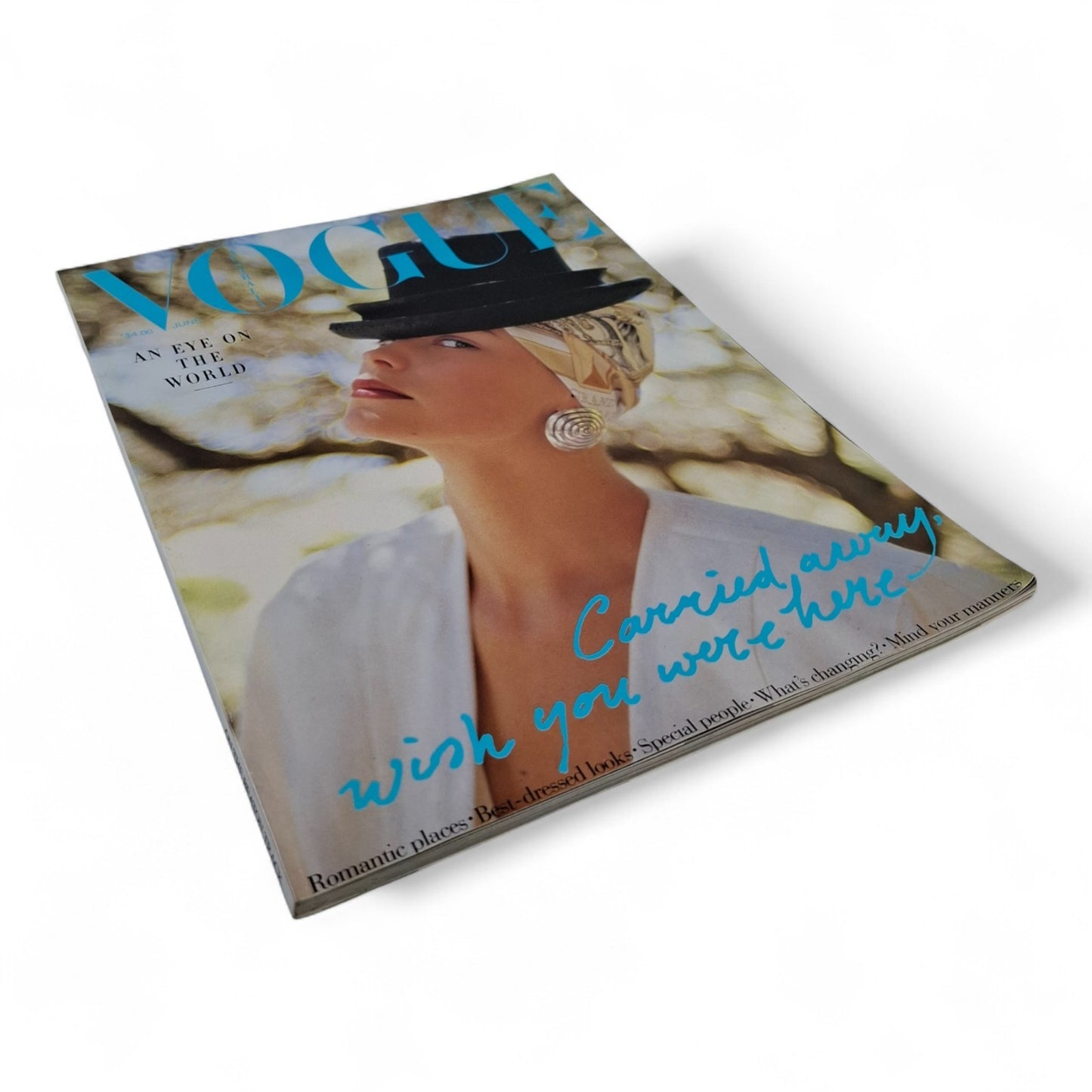 Vogue Australia magazine - June 1986 - Nancy Knudsen, Inge Morath + Cecil Beaton