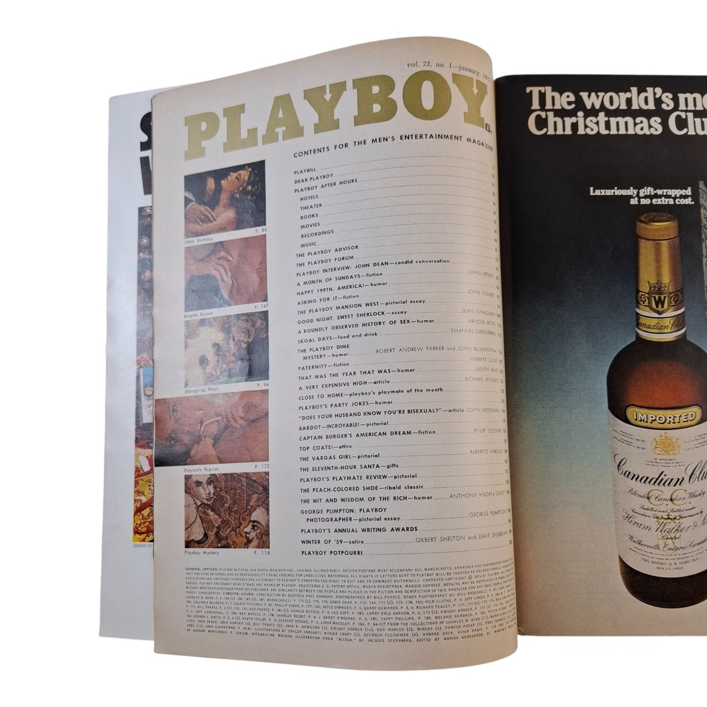 Playboy Magazine January 1975 Lynnda Kimball