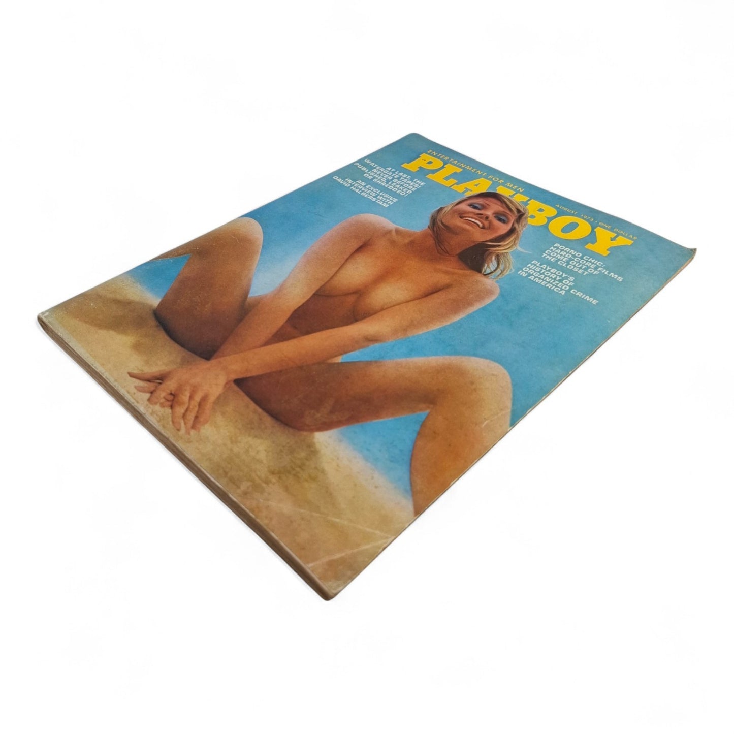 Playboy Magazine August 1973 Cyndi Wood Phyllis Coleman Complete