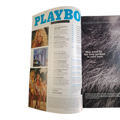 Playboy Magazine November 2006 Mercedes McNab / Sarah Elizabeth