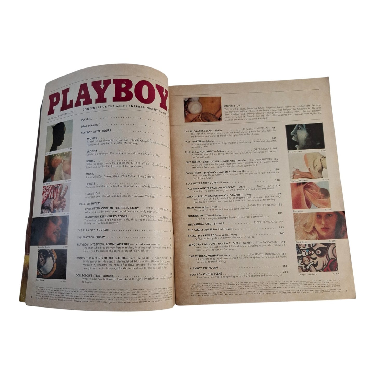 Playboy Magazine October 1976 Bunnies '76 Bolder and Sexier Then Ever ACC