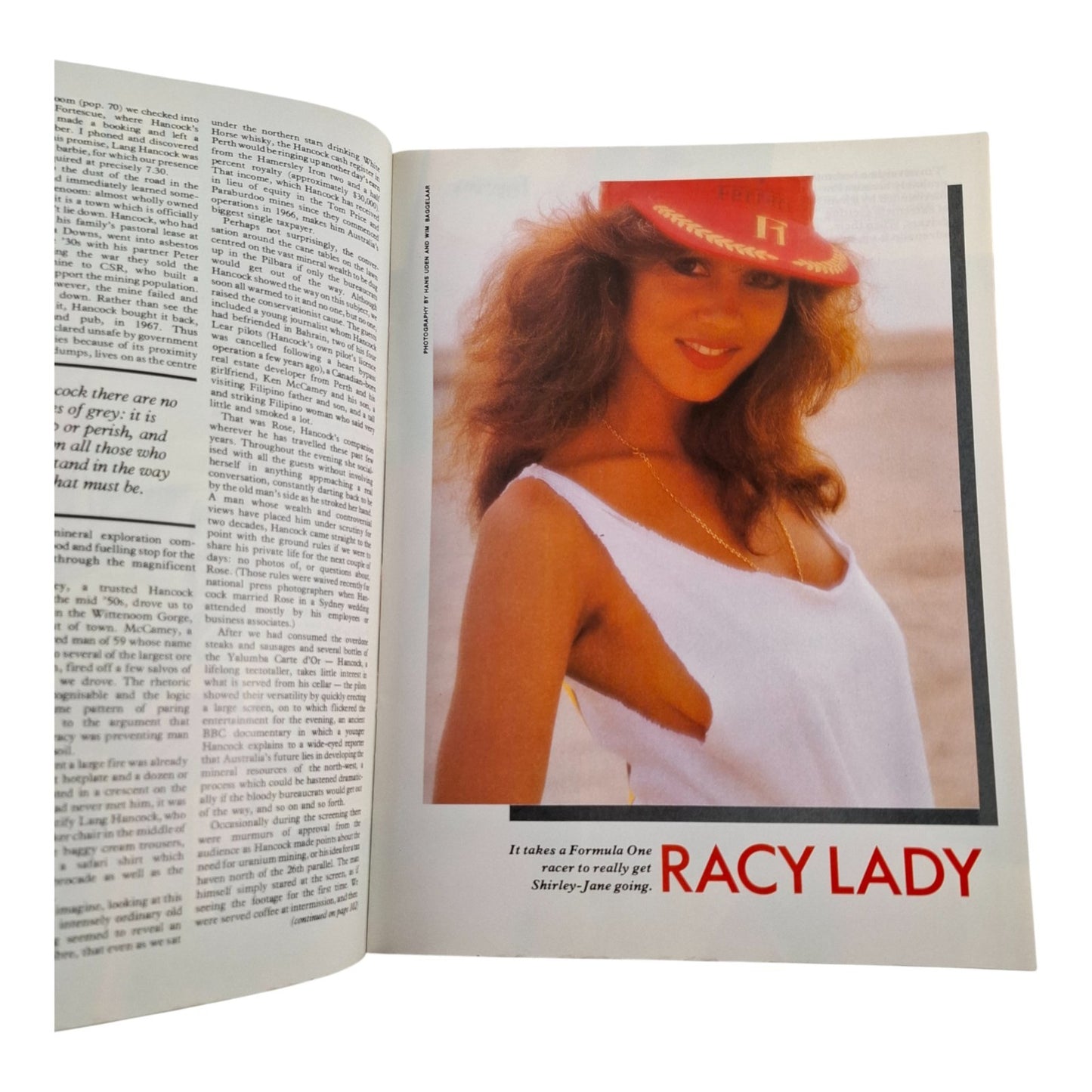 Australian Playboy Magazine November 1985 Jerry Hall