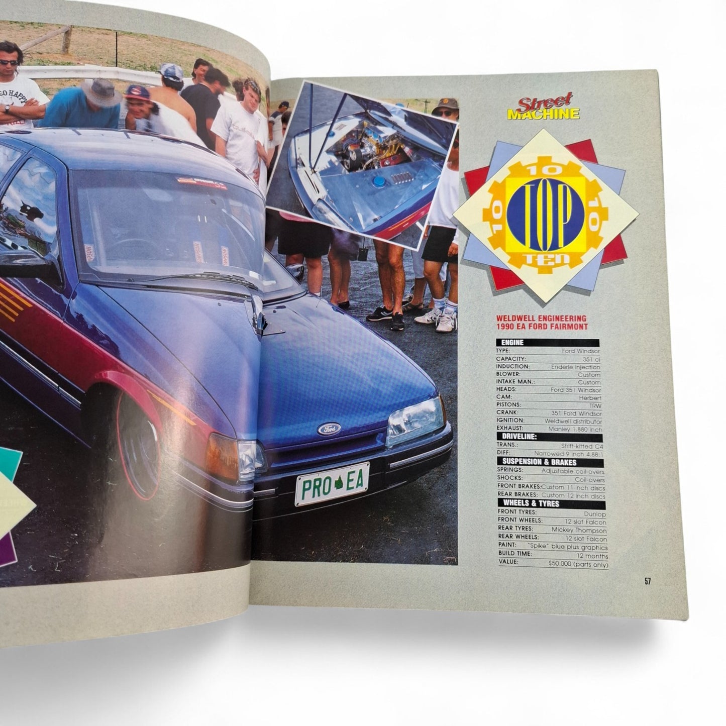 Street Machine Magazine Summernats Special #5 Magazine 1992