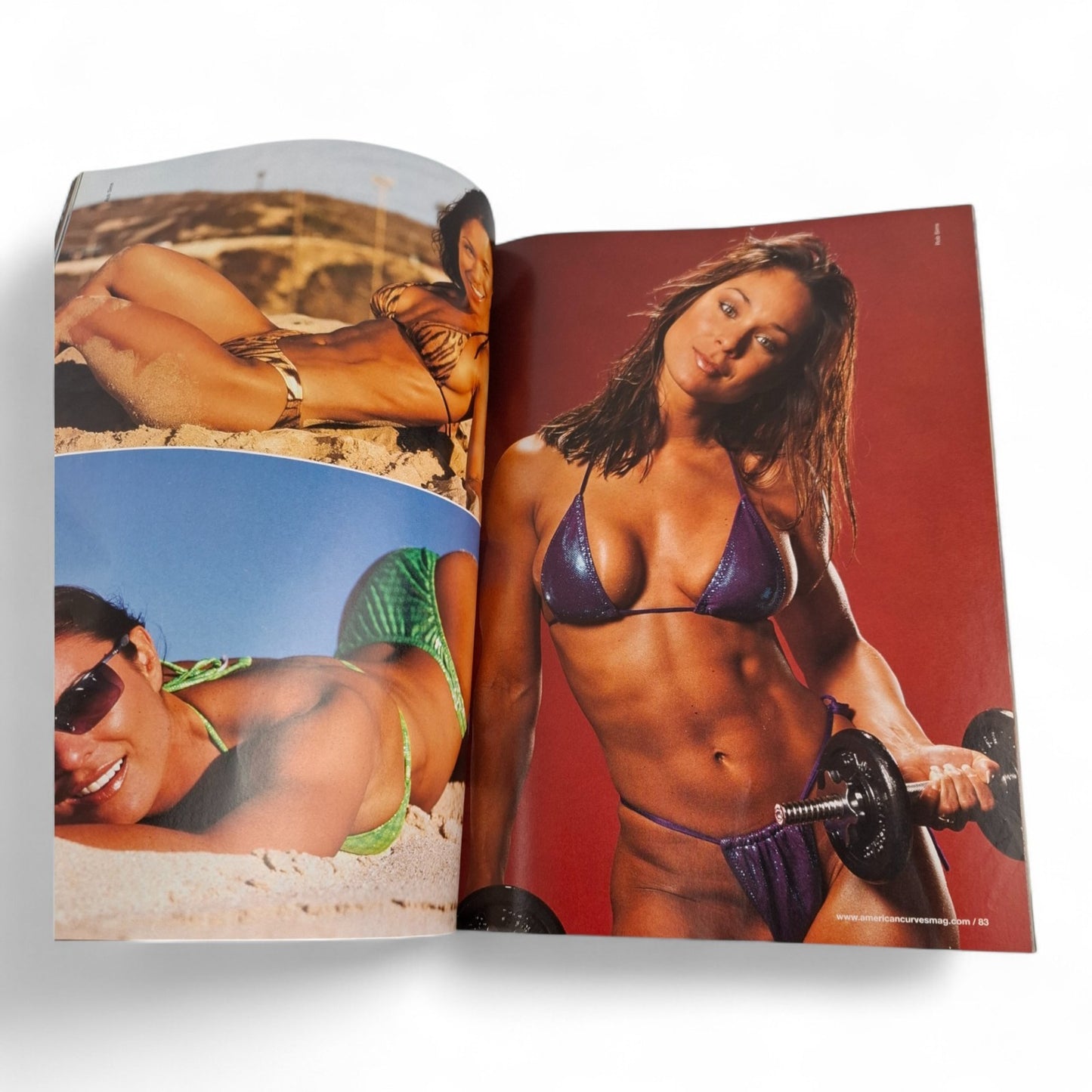 American Curves Magazine Primier Issue # 1 Winter 2002 Brandy Dahl