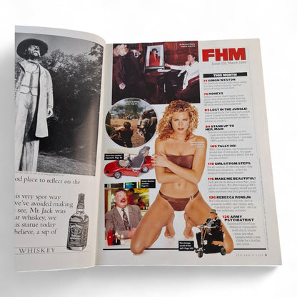 FHM Magazine Australia March 1999 Rebecca Romijn