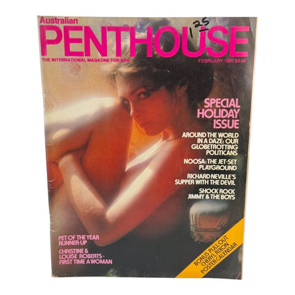 Australian PENTHOUSE Magazine  February 1980 Lyn Barron  / Debora Zullo