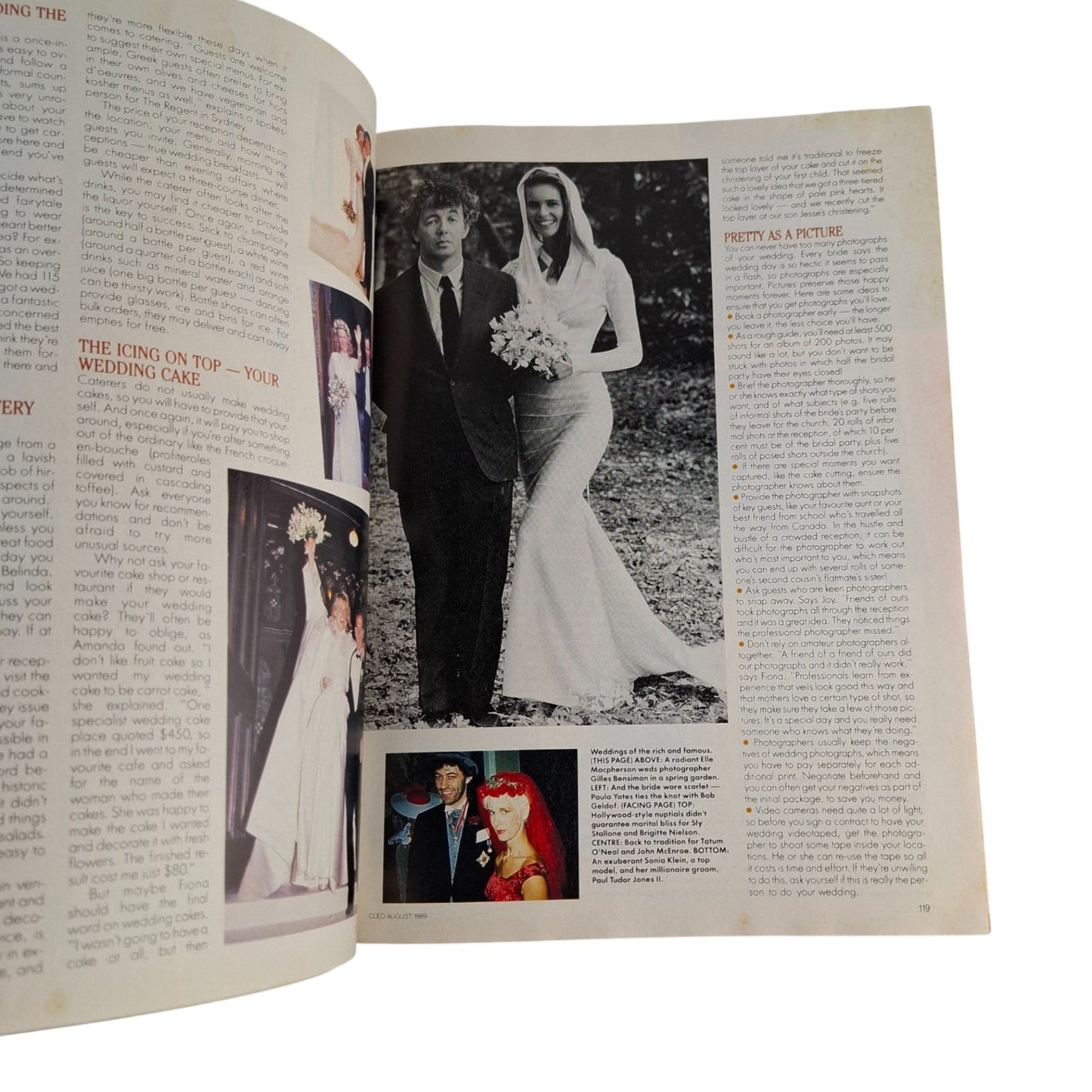 Cleo Magazine - August 1989 - Rachael Millar, Meryl Streep + James Reyne