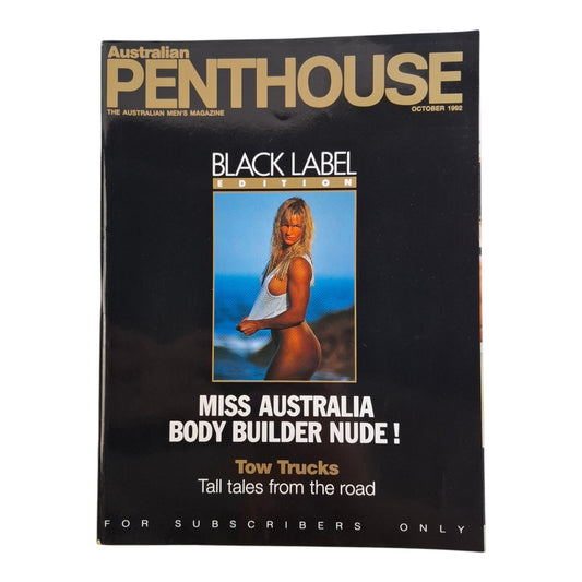 Australian Penthouse Magazine October 1992 Alison Eyre / Tracy Sutter