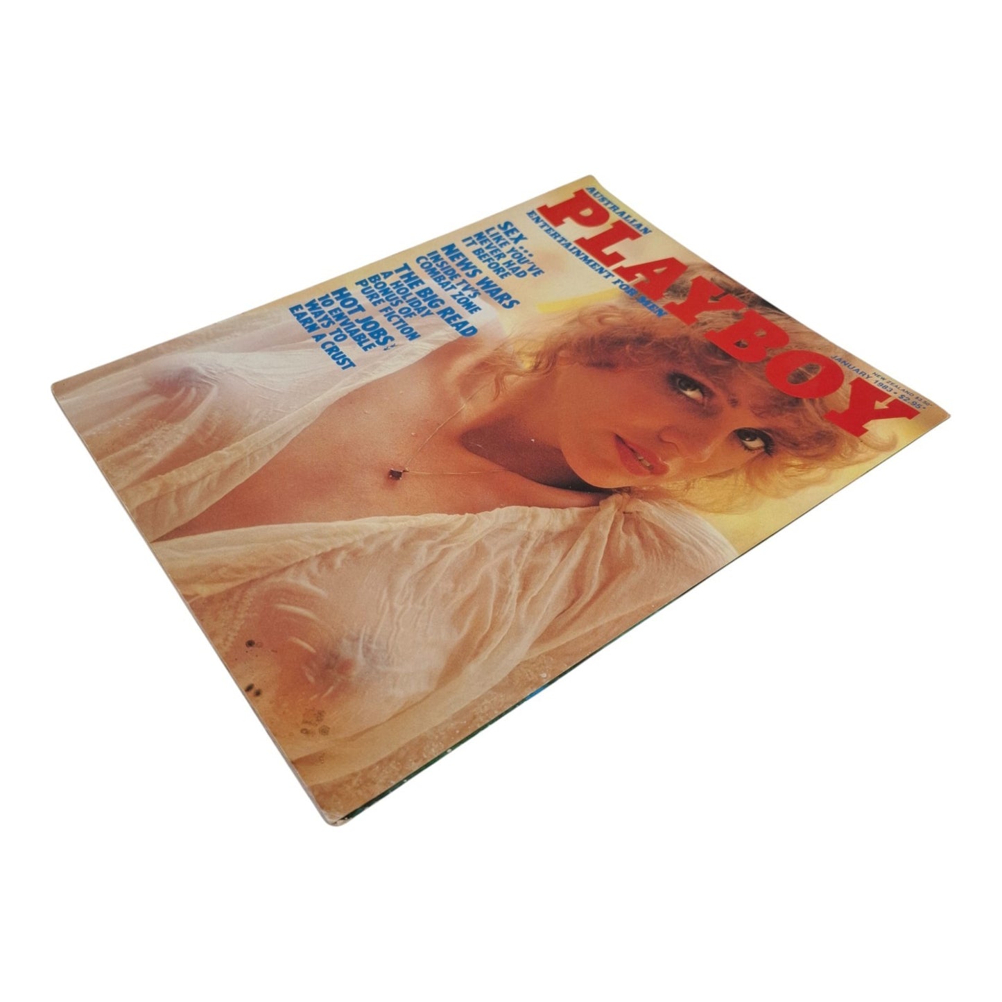 Australian Playboy Magazine January 1983 Denise Newey / Charlotte Kemp