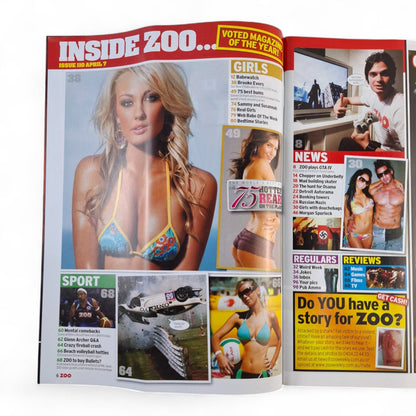 ZOO Weekly Magazine Australia #110 April 2008 Brooke Evers
