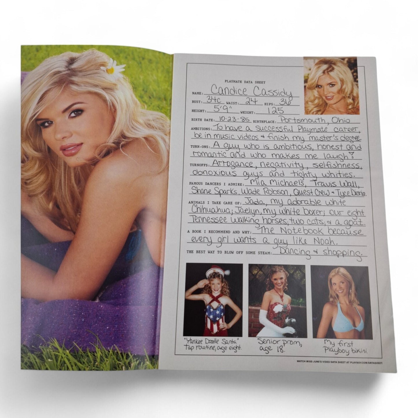 Playboy Magazine June 2009 America Olivo Cover COMPLETE