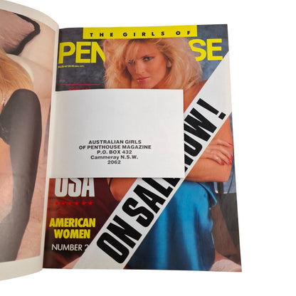 AUSTRALIAN PENTHOUSE Men's Magazine Black Label March 1991 Lucinda Foster