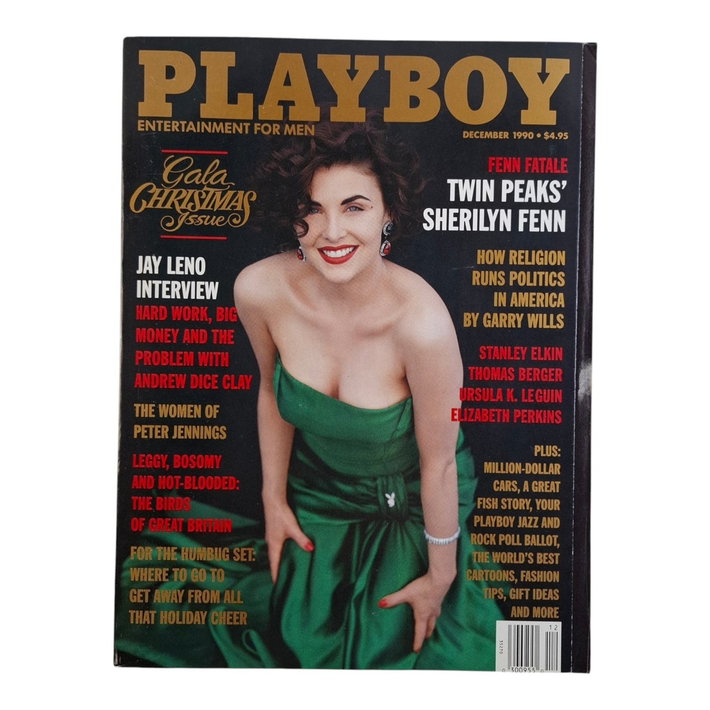 Playboy Magazine December 1990 Twin Peaks Sherilyn Fenn / Morgan Fox