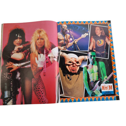 Hot Metal #39 Music Magazine May 1992 Iron Maiden / Red Hot Chili Peppers
