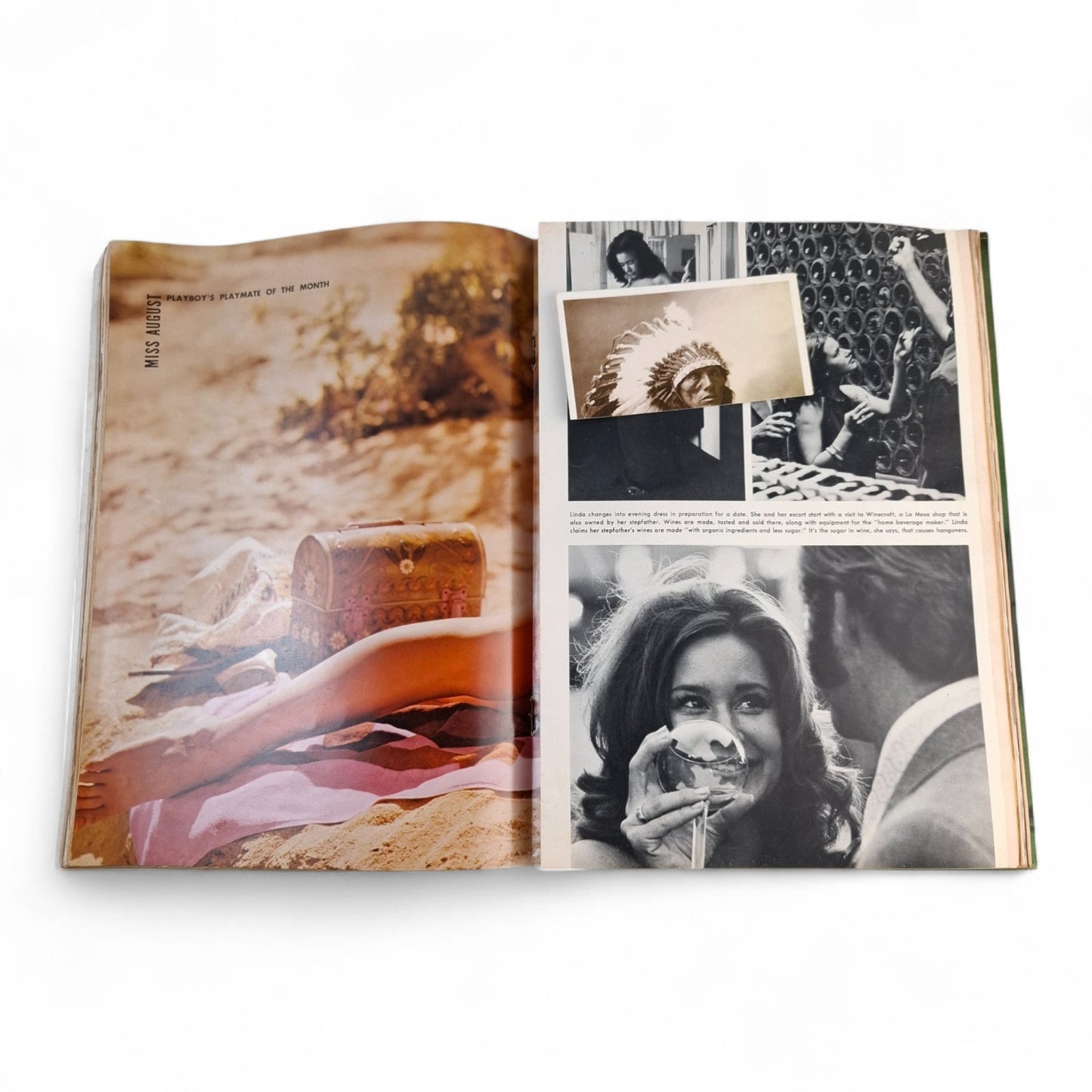 PLAYBOY Magazine August 1972 Carol Vitale COMPLETE