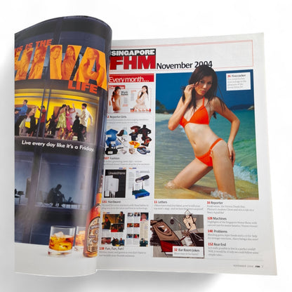 FHM Singapore Magazine - November 2004 Caroline Cheong