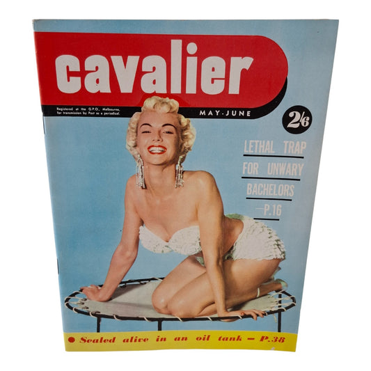 Cavalier Magazine Australia May June Vol. 3 No. 6 1956 Elsa Martinelli