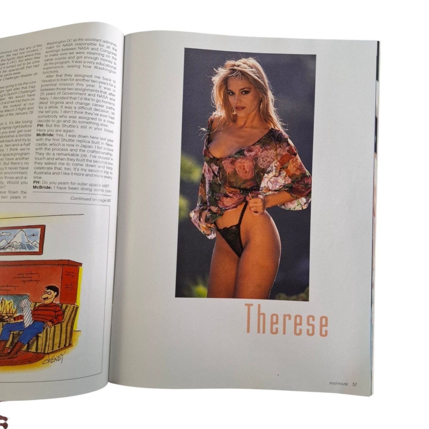 Australian Penthouse Magazine April 1992 Therese