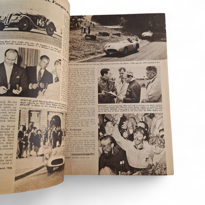Modern Motor Magazine March 1956 Mercedes Fangio / Moss