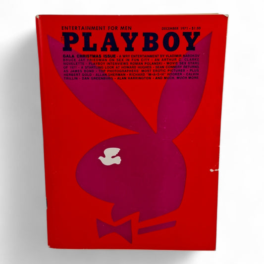 Vintage Playboy Magazine December 1971 COMPLETE