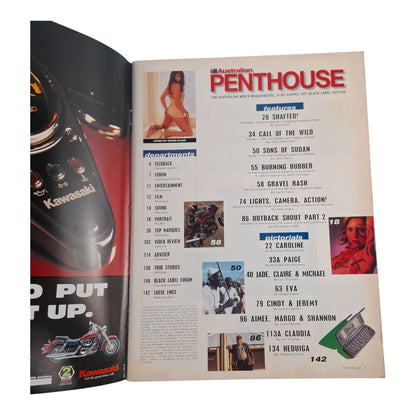 Australian Penthouse Magazine - Black Label  April 1997 Heduiga Leodios