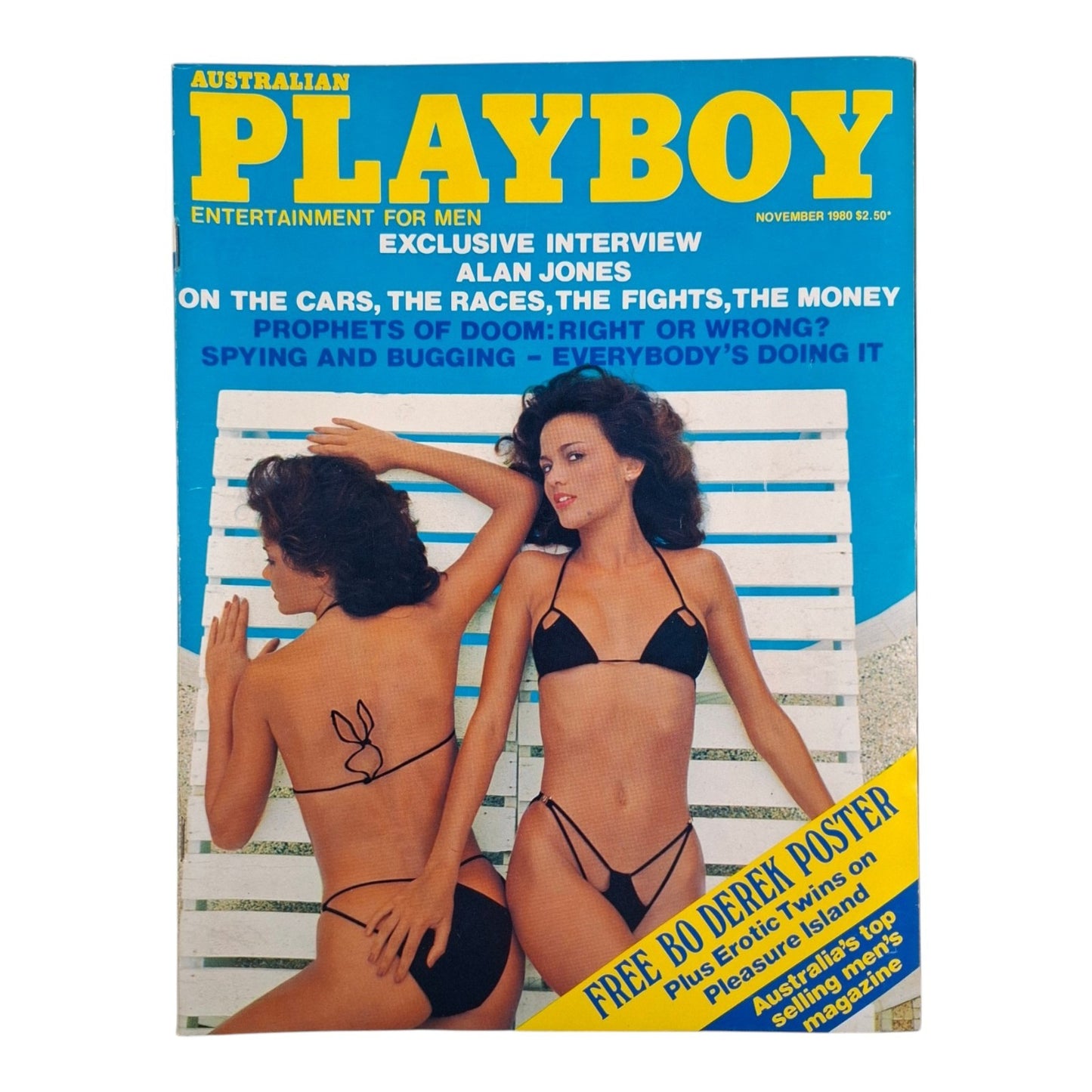 Australian Playboy Magazine November 1980 Anne - Helen Willoughby / Karen West