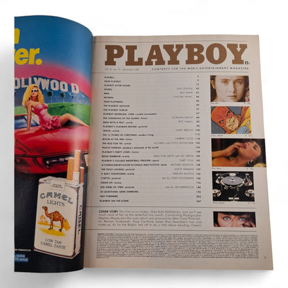 Playboy Magazine December 1988 Kata Kärkkäinen / Cher