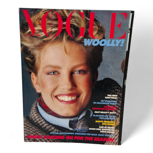 Vogue Australia - April 1984 - Zoe Caldwell, Robert Helpman + Ron Elisha