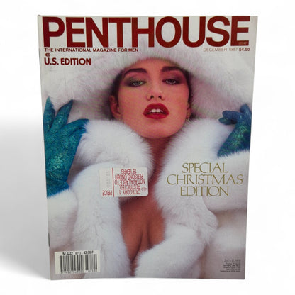 U.S PENTHOUSE Men's Magazine December 1987 Janice Martin