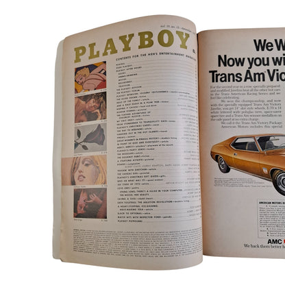 Playboy Magazine December 1972 Mercy Rooney / Christmas