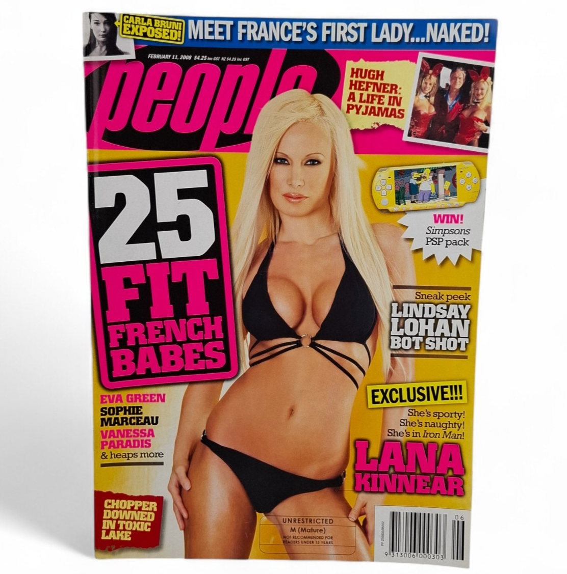 People Magazine Australia February 11th 2008 Lana Kinnear