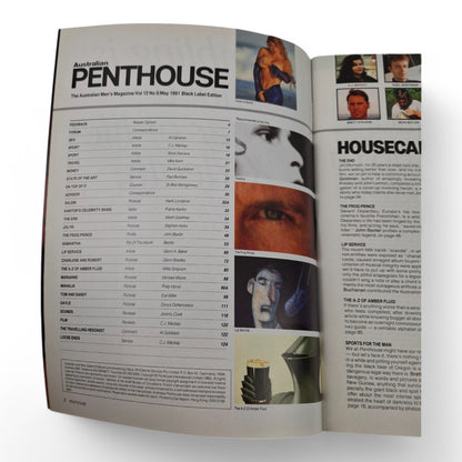 Australian Penthouse Magazine - Black May 1991 Complete Playboy