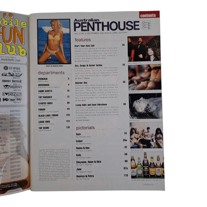 Australian Penthouse Magazine September 2002 Kelly / Suze