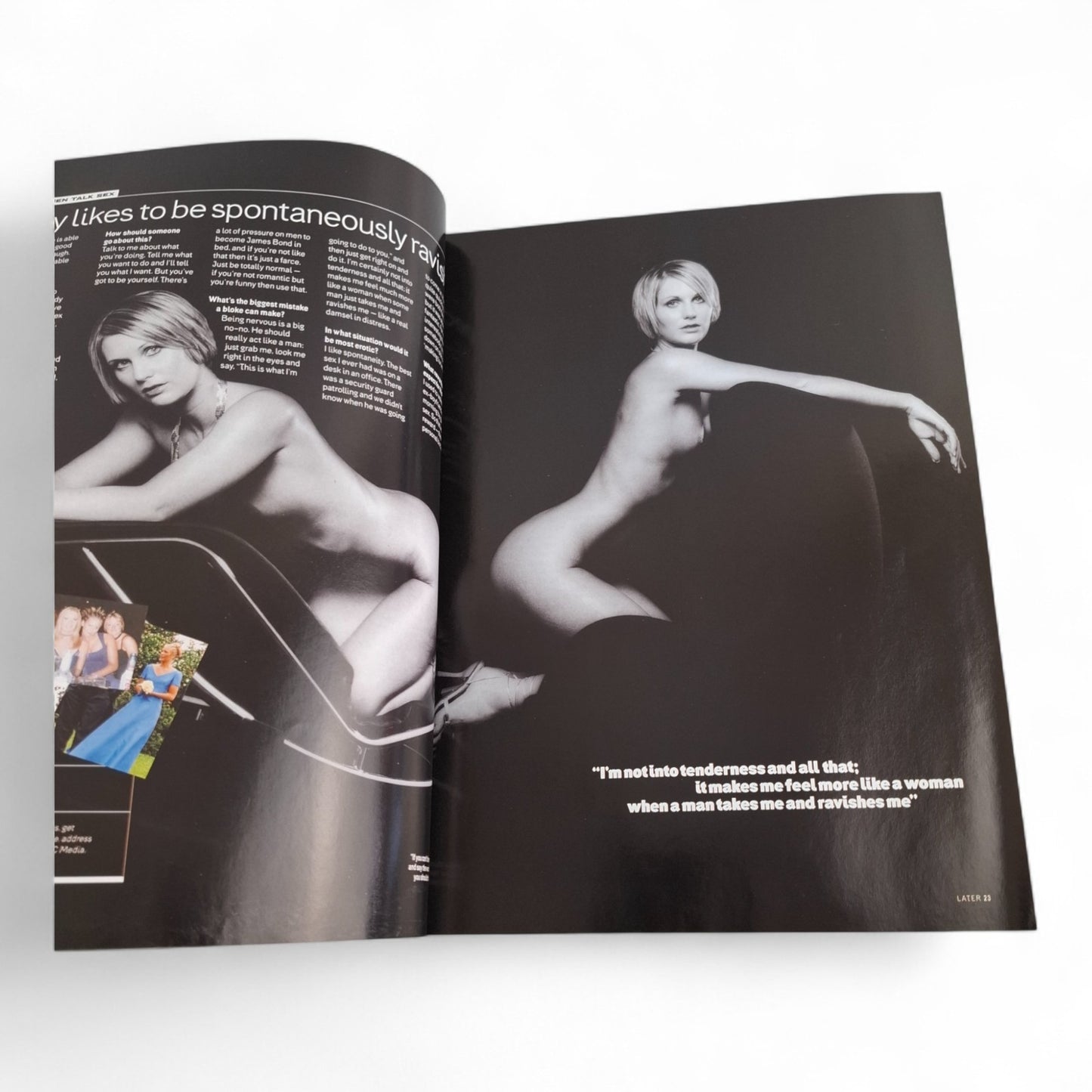 Later Magazine U.K 22 Match 2001 Kristy Swanson