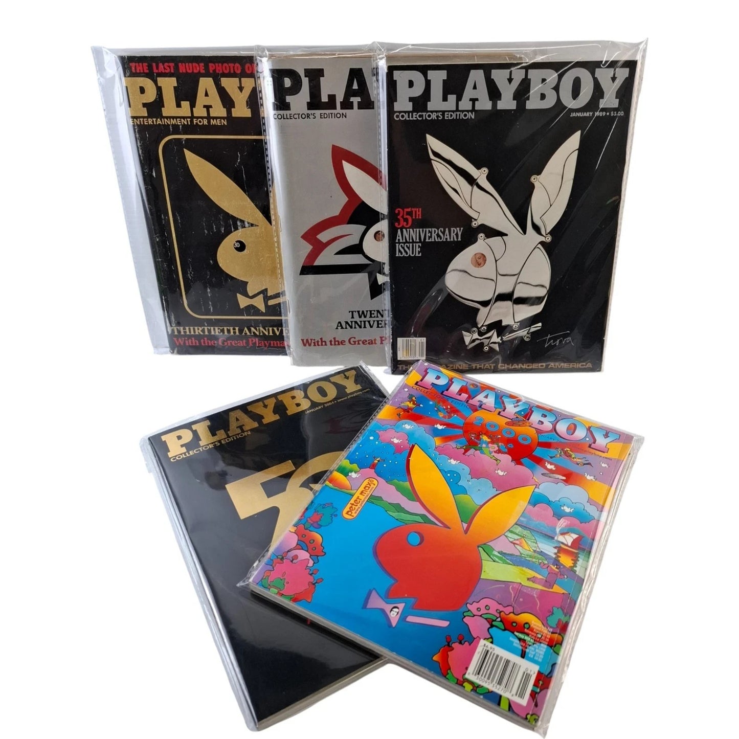 Playboy Magazine Book Lot Bundle
