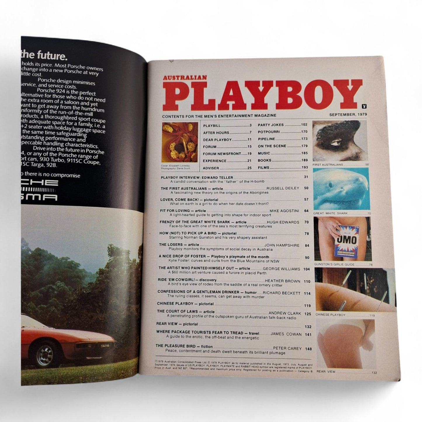 AUSTRALIAN PLAYBOY Magazine September 1979 Kylie Foster