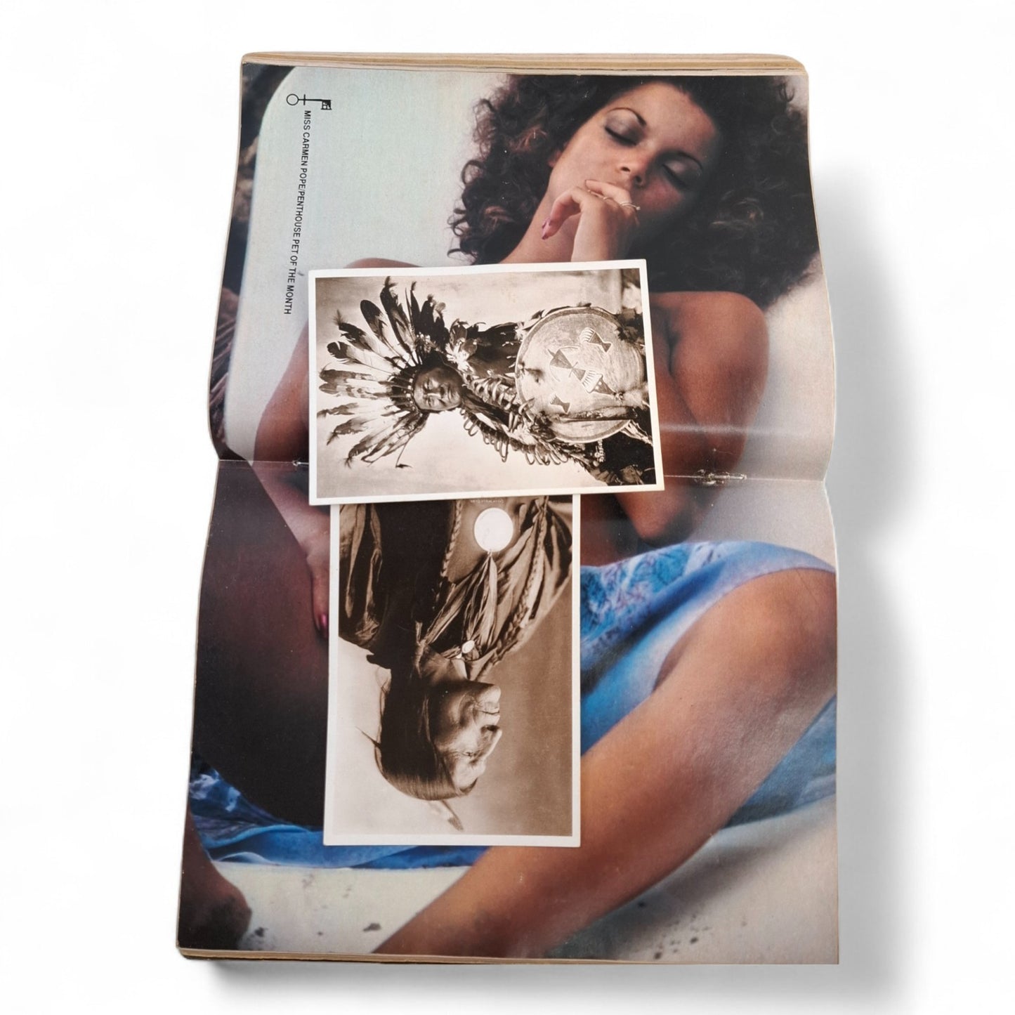 Penthouse Magazine March 1978 Centerfold Carmen Pope POTM