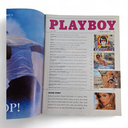 Australian Playboy Magazine July 1995 Shana Hiatt / Marie Harvey
