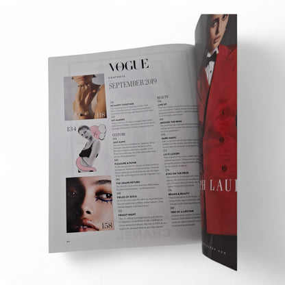VOGUE AUSTRALIA Magazine - September 2019 - Margot Robbie Cover